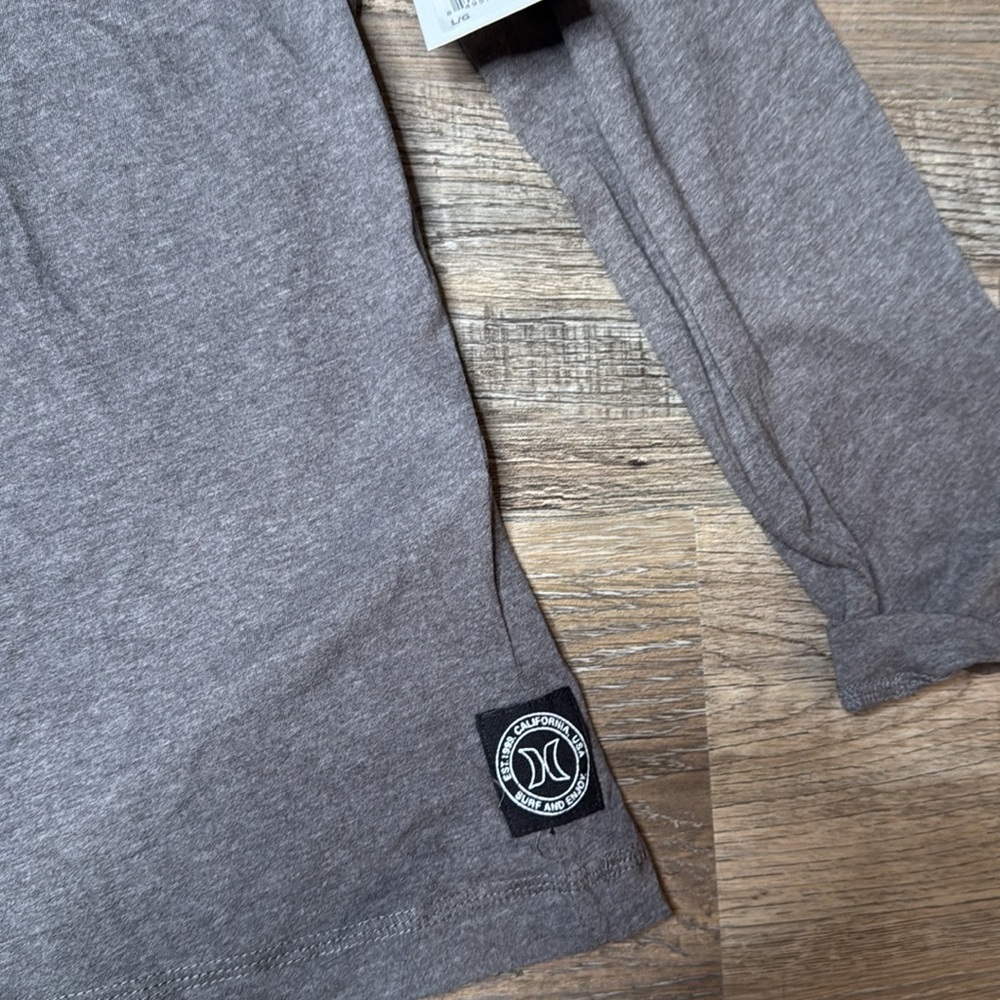 HURLEY | NWT Men's Long Sleeve Graphic Tee size large - Picture 5 of 5